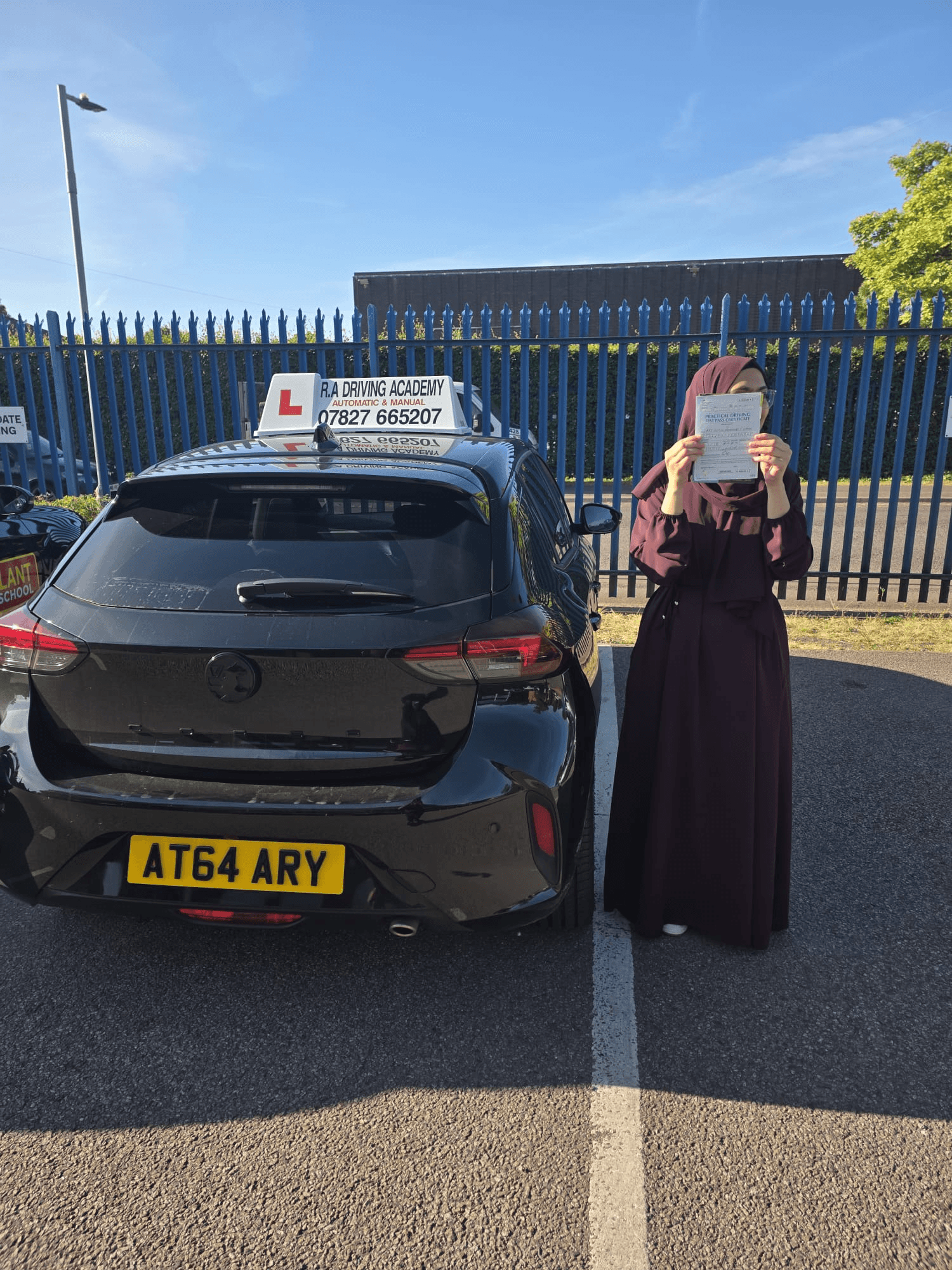 Driving instructor and student 10
