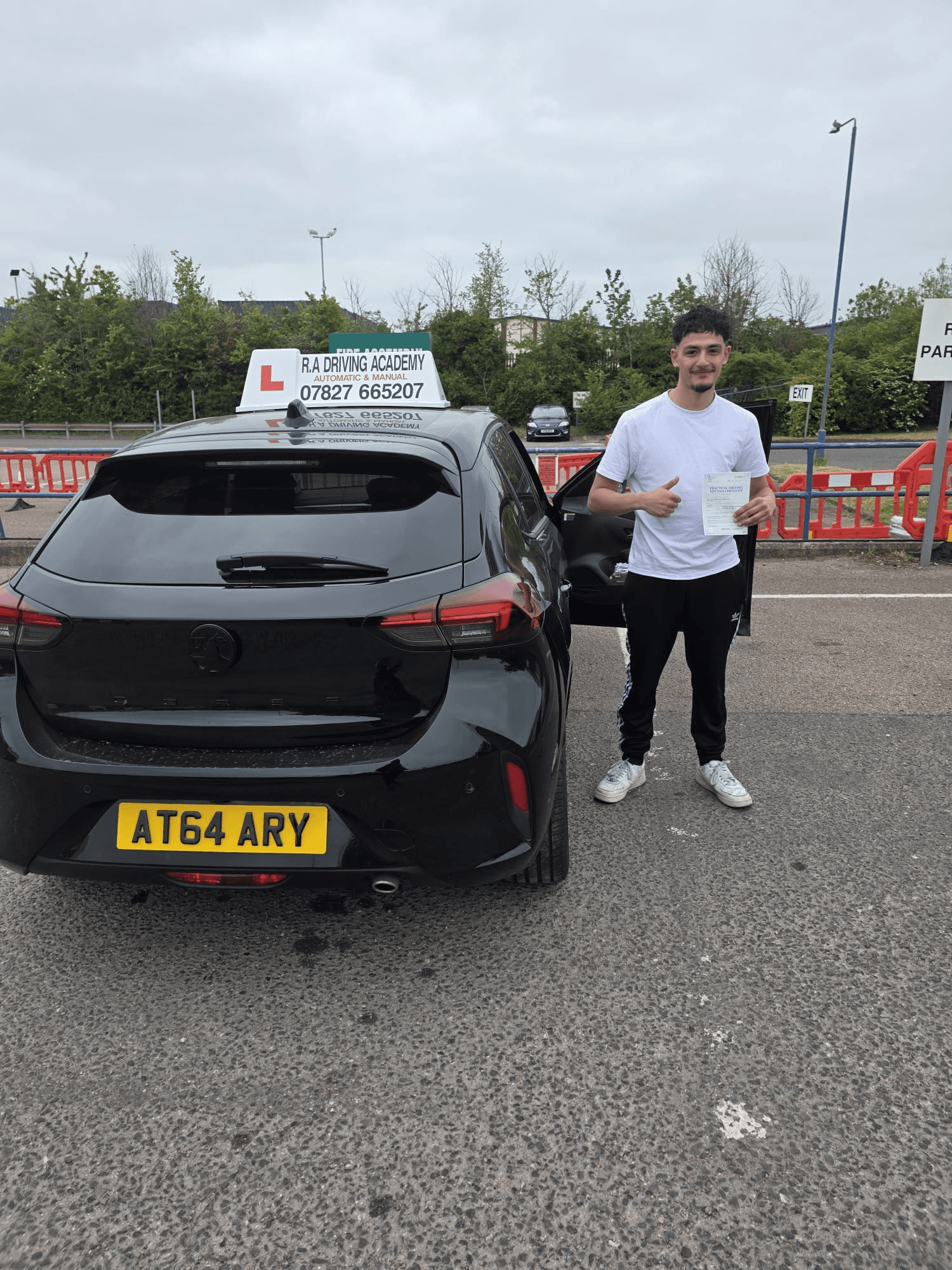 Driving instructor and student 13