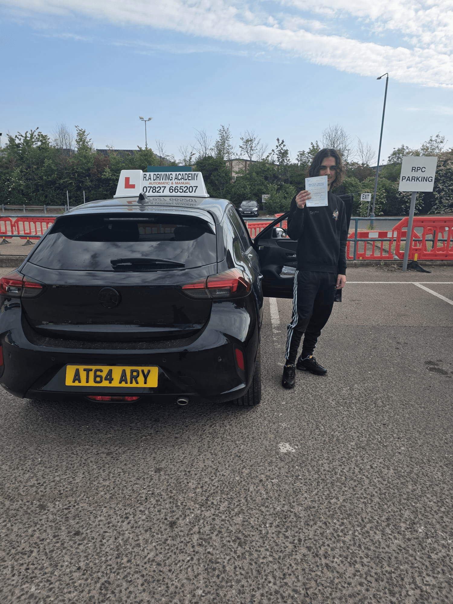 Driving instructor and student 15